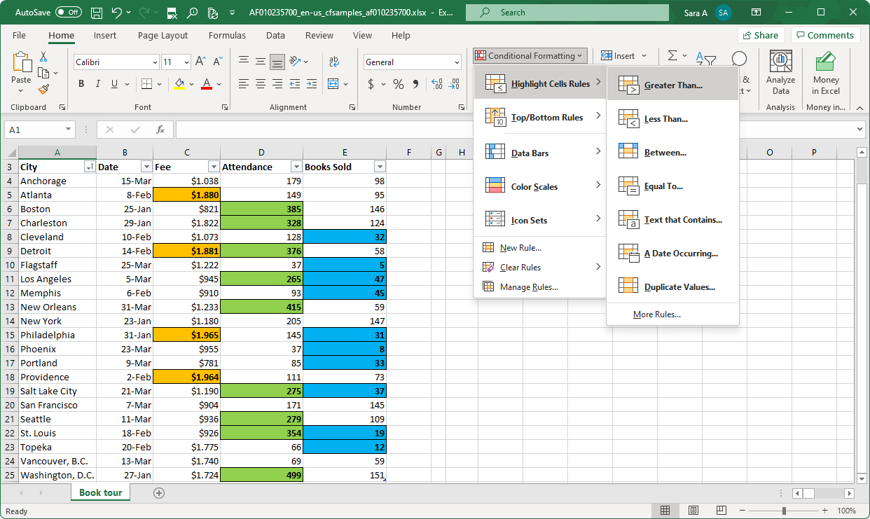 Microsoft excel mastermind