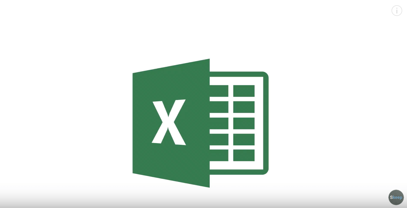 Microsoft excel tutorial