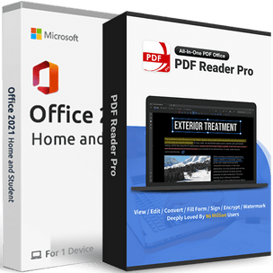 Microsoft Office 2021 Home and Student + PDF Reader Pro