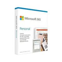 Thumbnail for Microsoft Office Application Software Microsoft 365 Personal - 1 Year, 1 User Europe