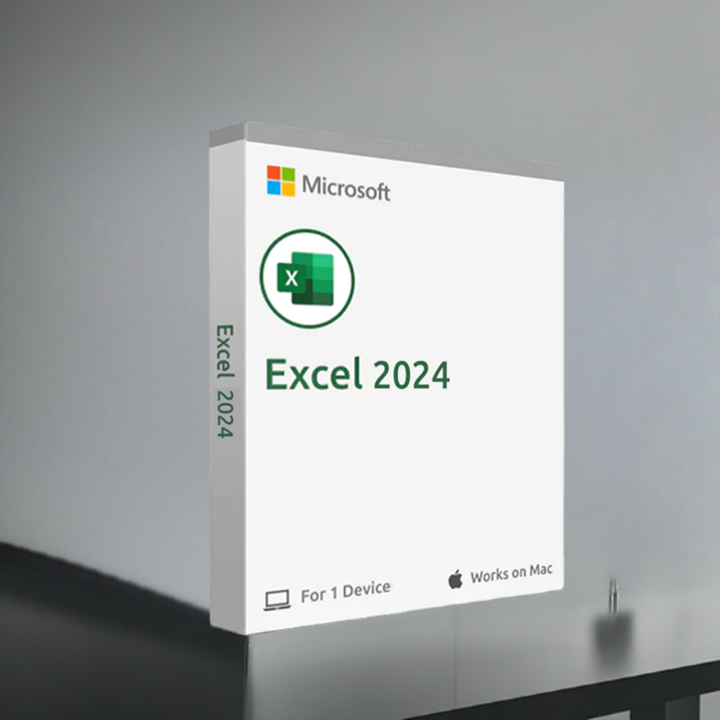 Microsoft Office Application Software Microsoft Excel 2024 for Mac