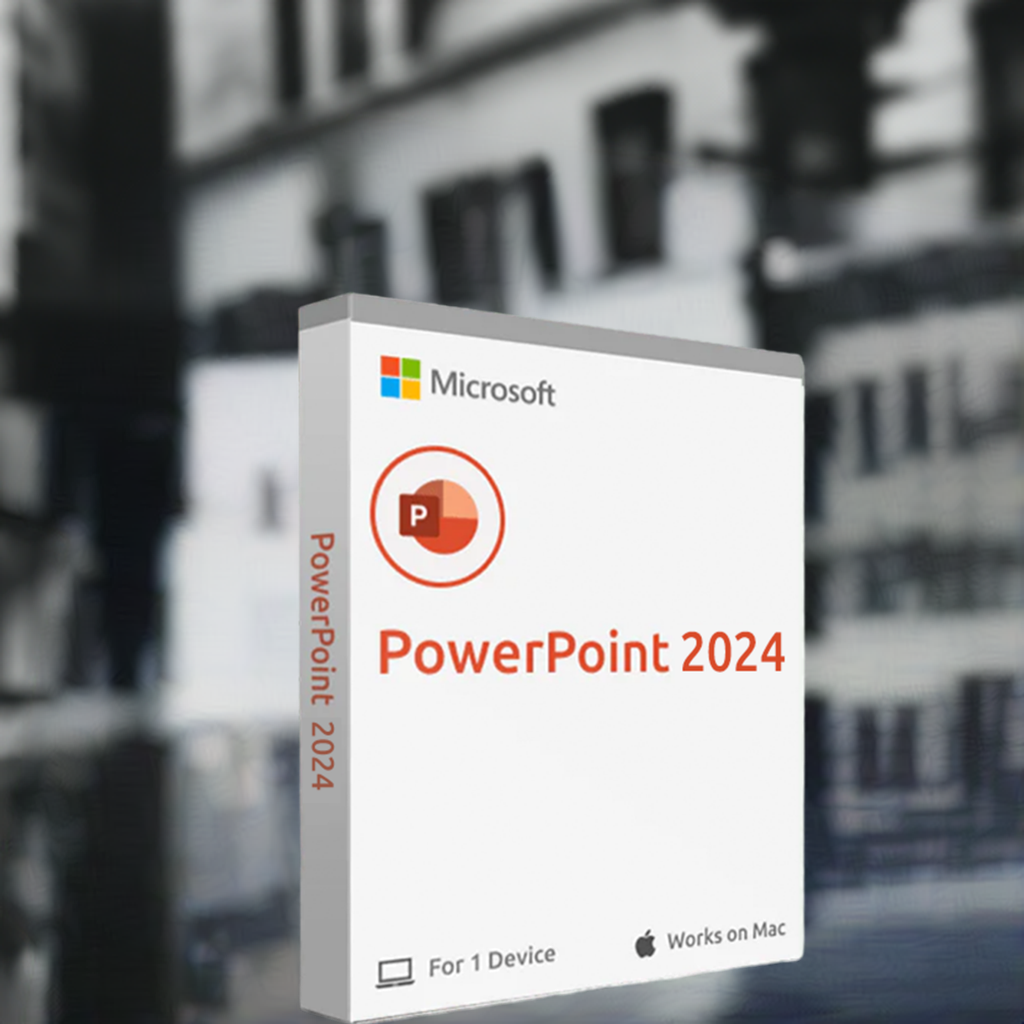 Microsoft Office Application Software Microsoft PowerPoint 2024 for Mac