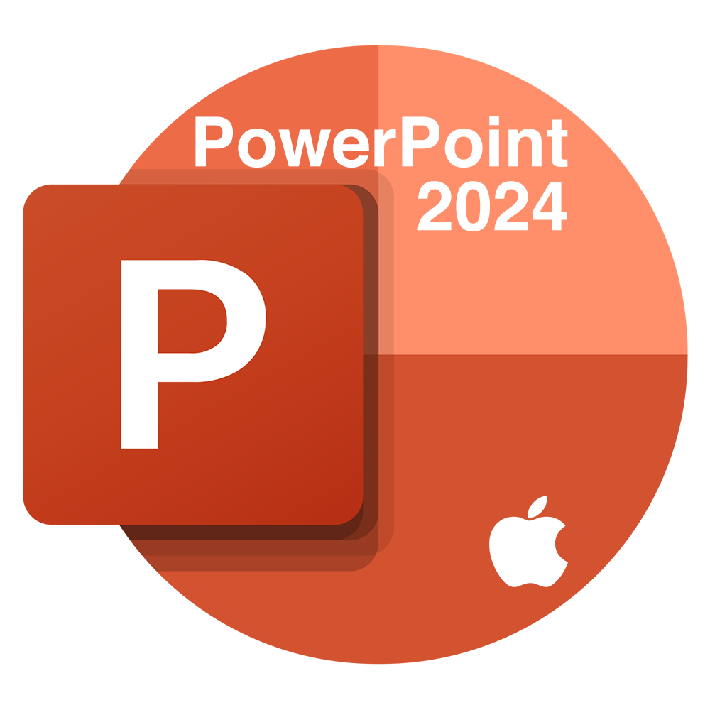 Microsoft Office Application Software Microsoft PowerPoint 2024 for Mac