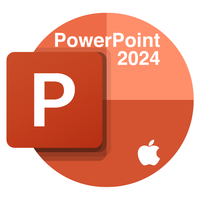 Thumbnail for Microsoft Office Application Software Microsoft PowerPoint 2024 for Mac