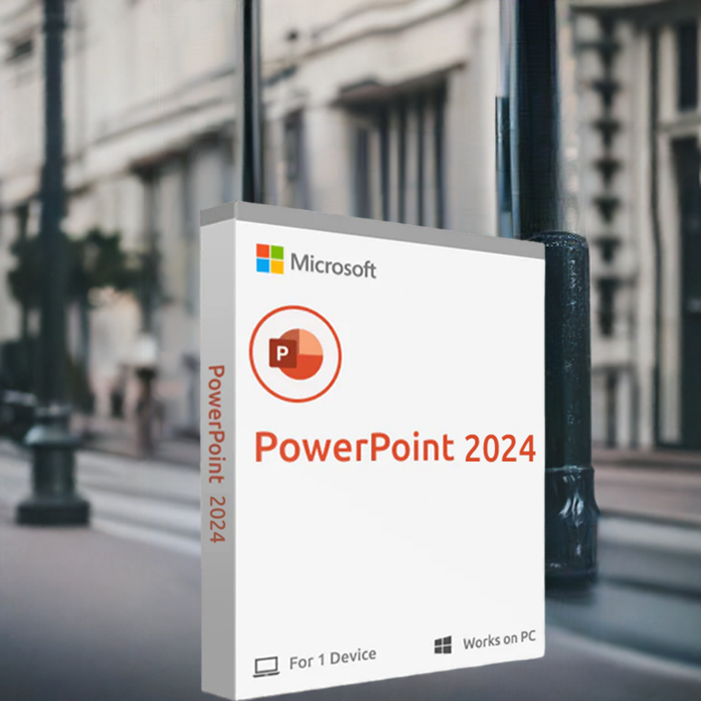 Microsoft Office Application Software Microsoft PowerPoint 2024 for PC