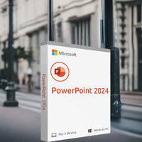 Thumbnail for Microsoft Office Application Software Microsoft PowerPoint 2024 for PC