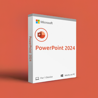 Thumbnail for Microsoft Office Application Software Microsoft PowerPoint 2024 for PC