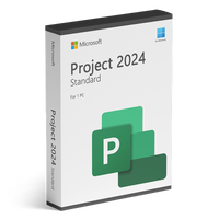 Thumbnail for Microsoft Office Application Software Microsoft Project 2024 Standard