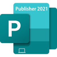 Thumbnail for Microsoft Office Application Software Microsoft Publisher 2021