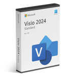 Microsoft Office Application Software Microsoft Visio 2024 Standard