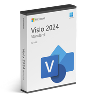 Thumbnail for Microsoft Office Application Software Microsoft Visio 2024 Standard