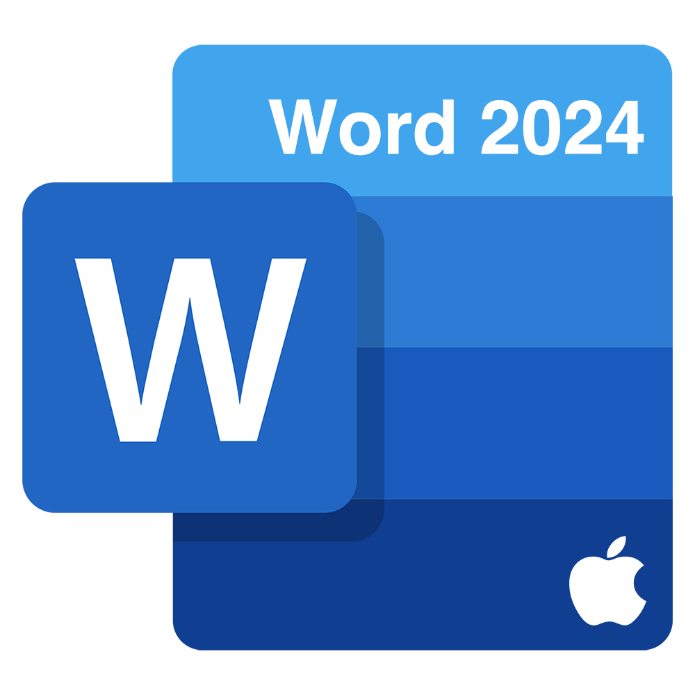 Microsoft Office Application Software Microsoft Word 2024 for Mac