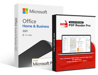 Thumbnail for SoftwareDepot Microsoft Office 2021 Home & Business for Mac + PDF Reader Pro