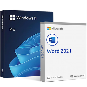 Microsoft Windows 11 Pro + Microsoft Word 2021