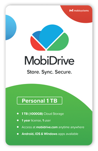 MobiDrive Personal 1000 (Yearly subscription)