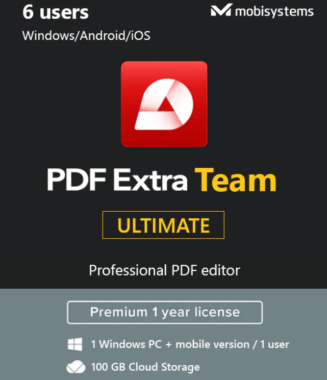 SoftwareDepot PDF Extra Ultimate Team (Yearly subscription)