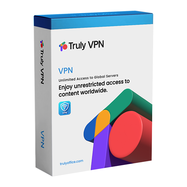 Truly Office Office Application Software Truly VPN 1 Yr 5 Devices