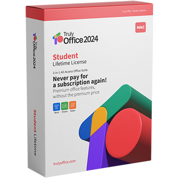 Truly Office Truly Office 2024 Student for Mac Lifetime License