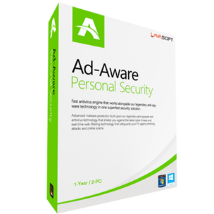 AdAware Personal Security - 1-Year / 2-PC