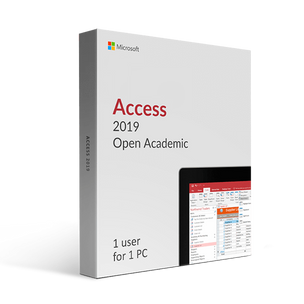 Microsoft Access 2019 Open Academic