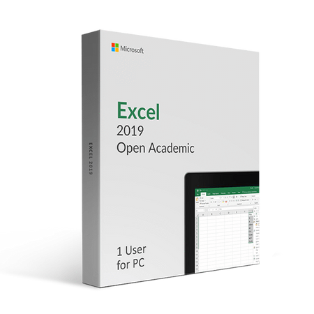 Microsoft Microsoft Excel 2019 Open Academic