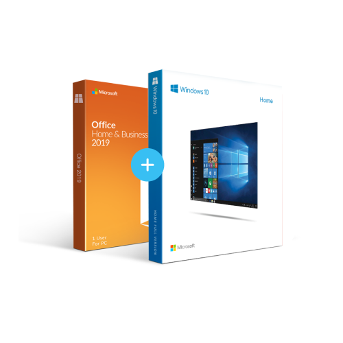 Microsoft Microsoft Office 2019 Home and Business + Windows 10 Home