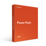 Microsoft Microsoft Powerpoint 2016 (For Windows Pc Only)