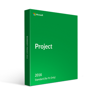 Microsoft Project Standard 2016 (Pc Only)