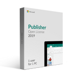 Microsoft Microsoft Publisher 2019 Open License
