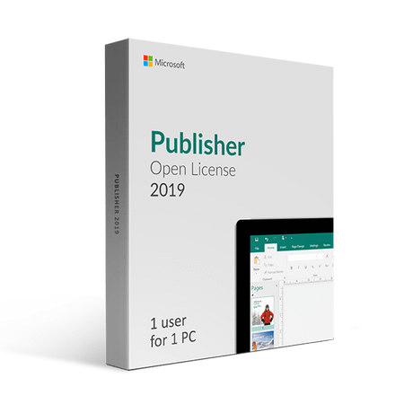 Microsoft Microsoft Publisher 2019 Open License