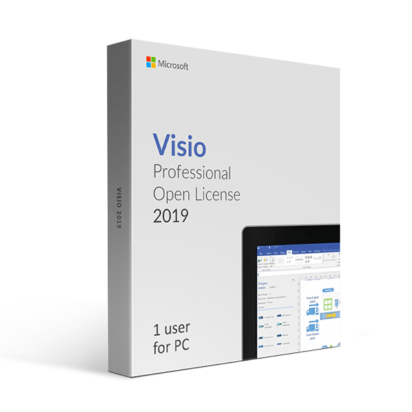 Microsoft Microsoft Visio 2019 Professional Open License