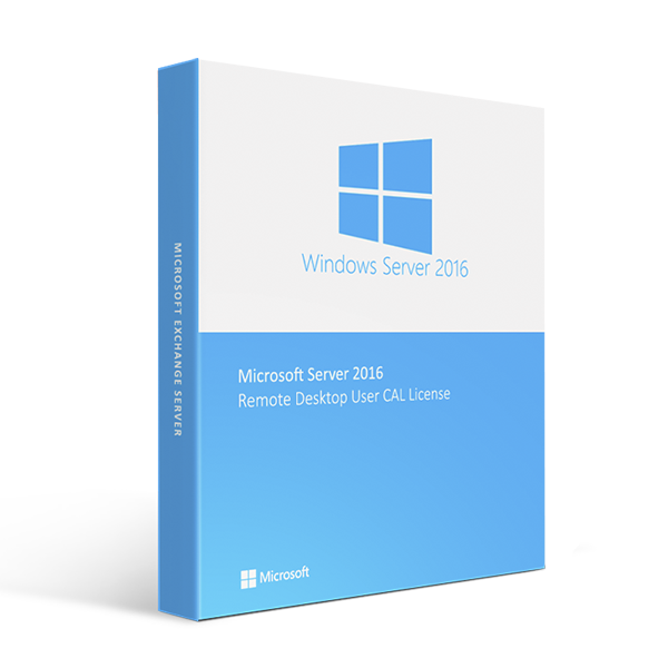 Microsoft Microsoft Windows Server 2016 Remote Desktop User CAL License