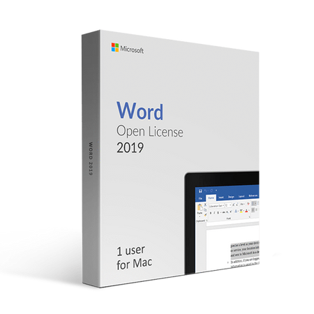 Microsoft Microsoft Word 2019 For Mac Open License