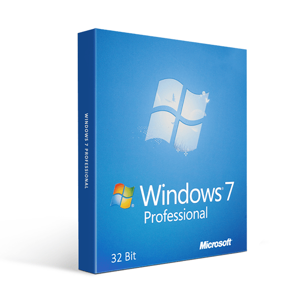 Microsoft Windows 7 Professional 32 Bit