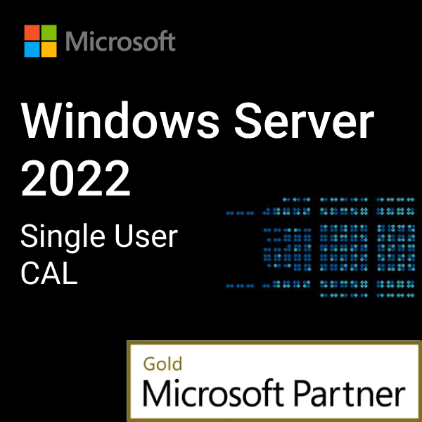 Microsoft Windows Server 2022, 1 User CAL